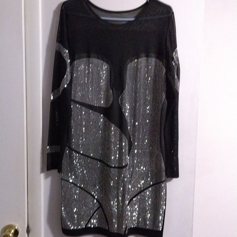 1x-2x midi studded dress